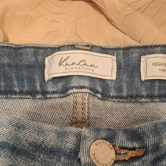 KanCan Women's Straight Leg Jeans - Dark Blue - Picture 3 of 8